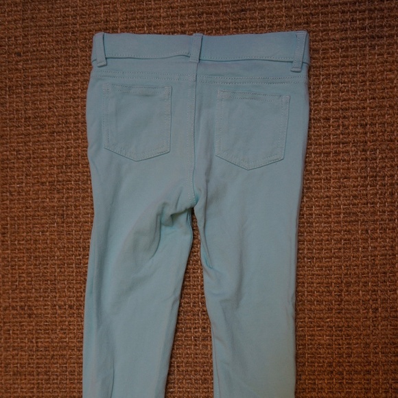 Girls Size 5 Carter's Aqua Pant-style Leggings - Picture 3 of 3